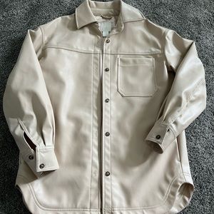 H&M leather jacket